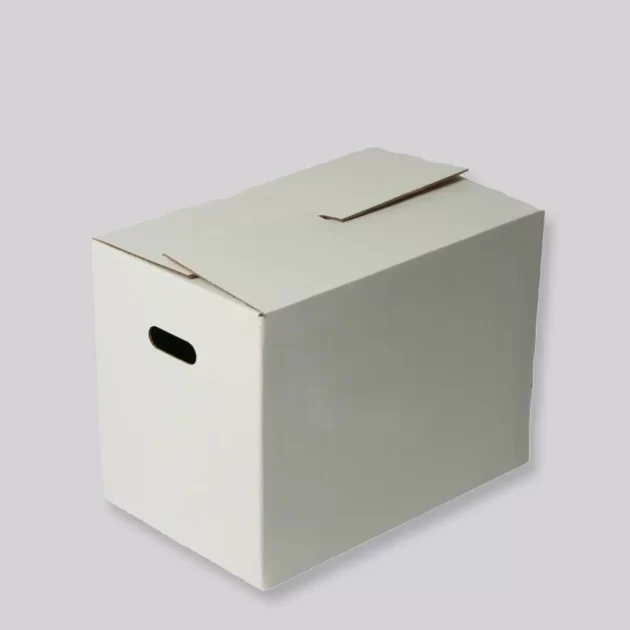 Verhuisdoos wit. 492X306X360MM