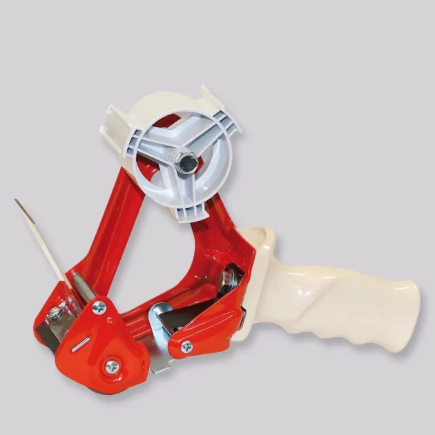 Tapedispenser heavy duty 50MM met rubber rol