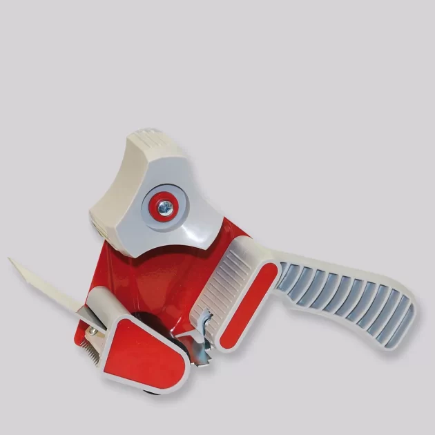Tapedispenser 50MM rubber rol, met cutter
