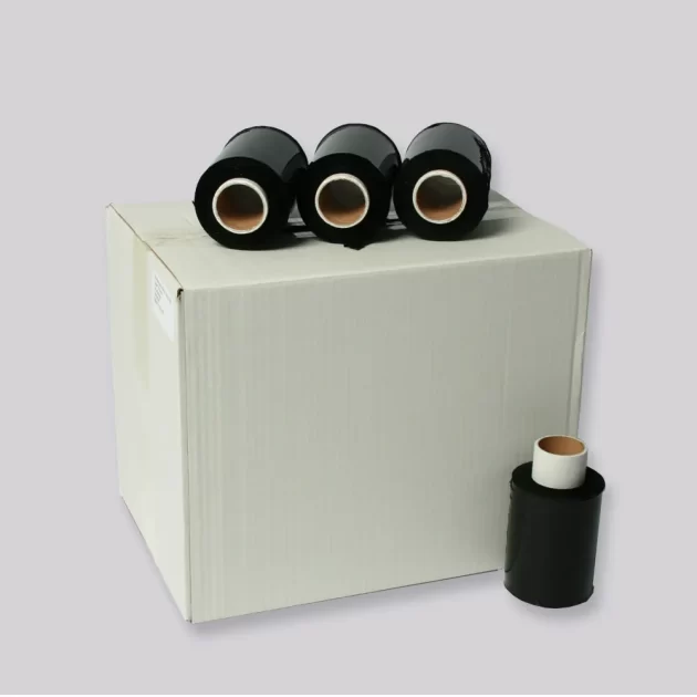 HANDYREKFOLIE 20MY 10CMX150M  ZWART