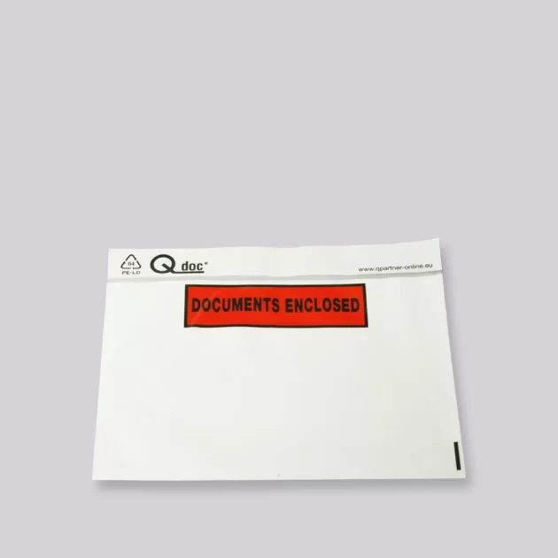 Qdoc® 180x135mm documents enclosed