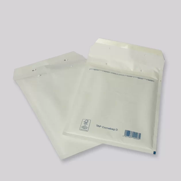 Luchtkussenenvelop wit 180x265mm D