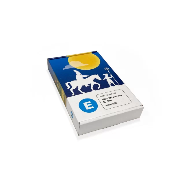 GESCHENKDOOS SINTERKLAAS ENKELZ. BEDR. 0427 190X125X28MM E