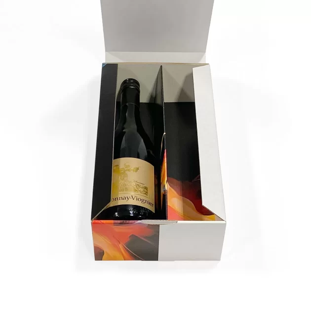 GESCHENKDOOS 2-FLES + INTERIEUR F2420 300X165x83MM E - Afbeelding 2