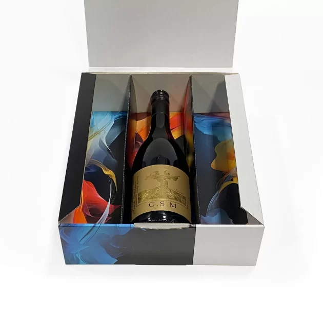 GESCHENKDOOS 3-FLES + INTERIEUR F2420 300X250X83MM E - Afbeelding 2